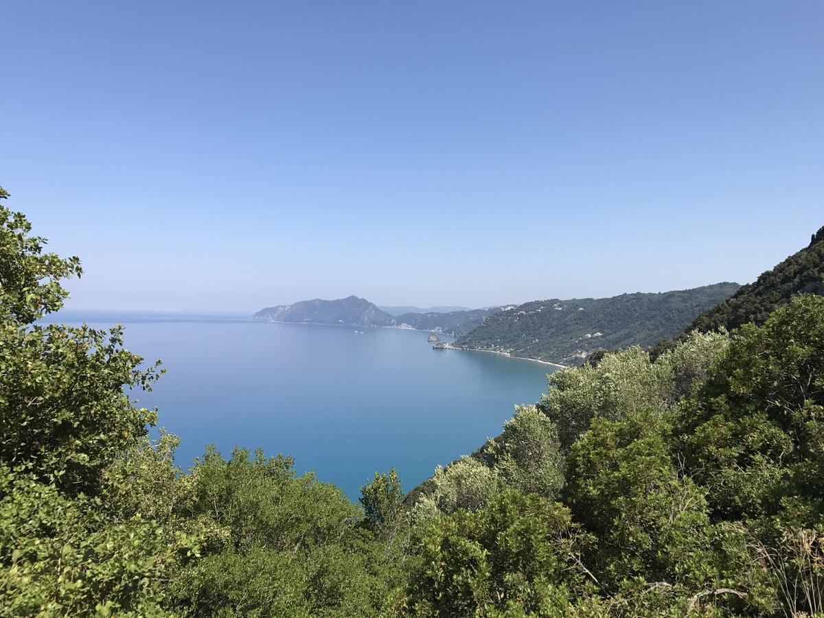 Theea Cottage - Wonderful Sea Views Chlomos Dış mekan fotoğraf